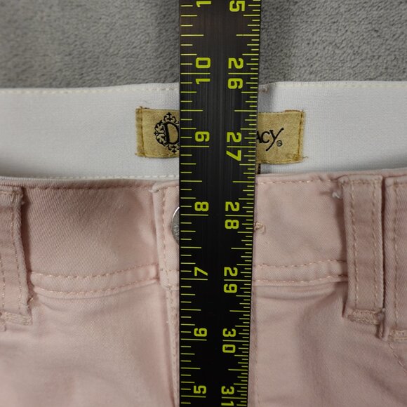 Democracy jeans Ab Technology mid rise skinny ankle women's 4 pink - Picture 5 of 11